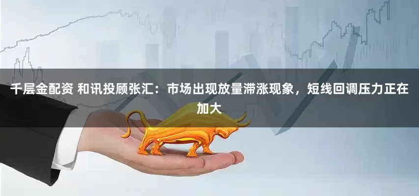 千层金配资 和讯投顾张汇：市场出现放量滞涨现象，短线回调压力正在加大