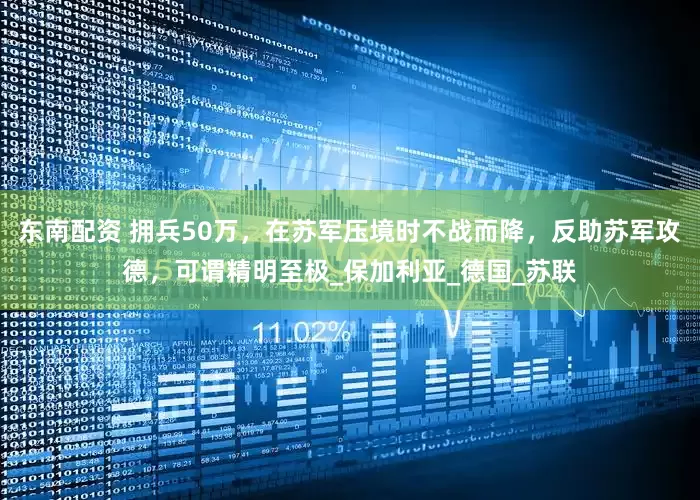 东南配资 拥兵50万，在苏军压境时不战而降，反助苏军攻德，可谓精明至极_保加利亚_德国_苏联