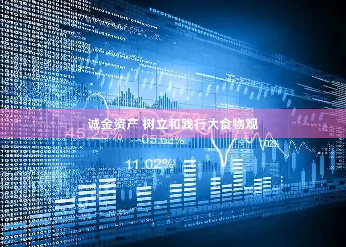 诚金资产 树立和践行大食物观